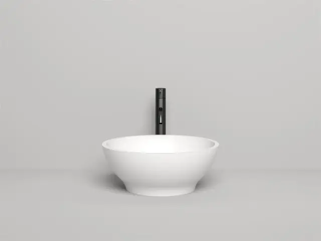 Salini Gloria 03 Раковина накладная круглая 41,5x41,5x15h см, матовый цвет: RAL 1102203MF