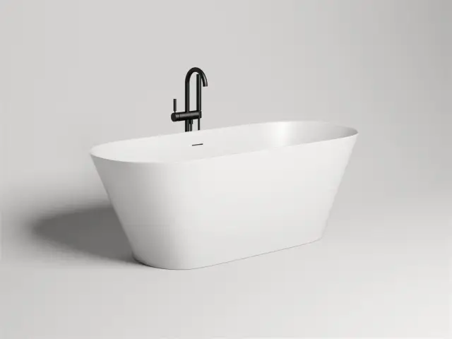 Salini Mona Ванна из S-Sense отдельностоящая 170x72 см, цвет: RAL полностью глянцевый 102912GF