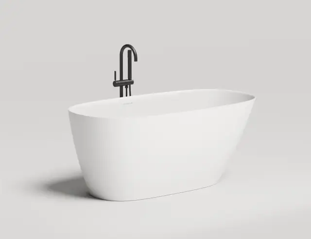 Salini Sofia Ванна из S-Sense отдельностоящая 150x75 см, цвет: RAL полностью глянцевый 102518GF