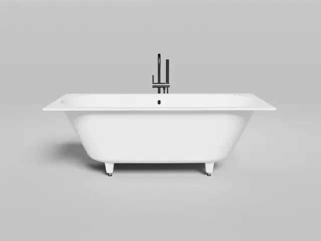 Salini Ornella Axis Ванна S-Sense встраиваемая 170,5x75,5 см, цвет: белый матовый 103413M