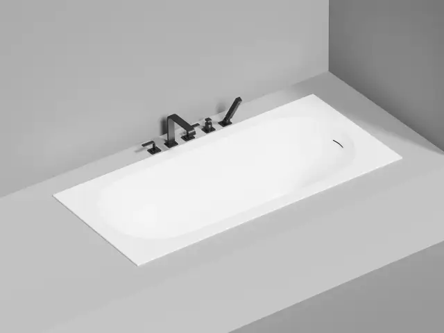 Salini Ornella Kit Ванна из S-Sense встраиваемая 170x80 см, цвет: RAL полностью глянцевый 102414GF