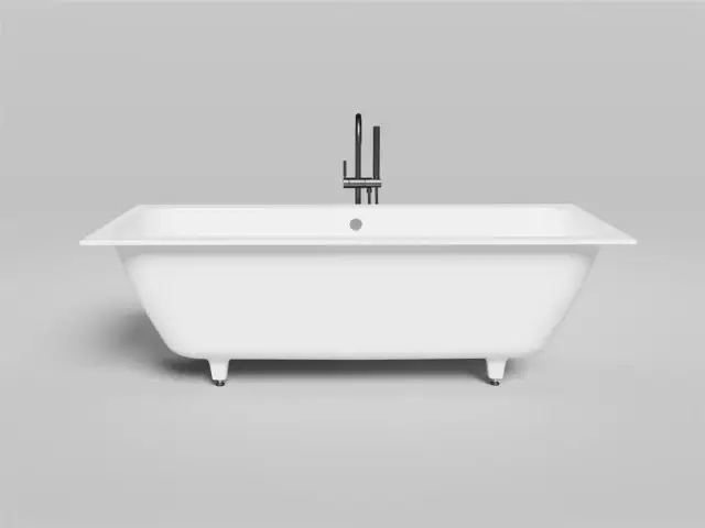 Salini Orlanda Axis Ванна S-Stone встраиваемая 180x80 см, цвет: RAL полностью матовый 103222MF