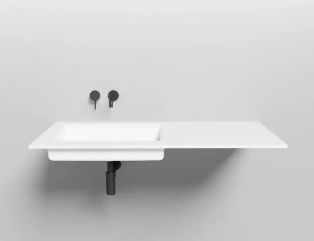 Salini Marea 14 Раковина встраиваемая снизу прямоугольная 60x40 см, цвет: белый матовый 1802214M