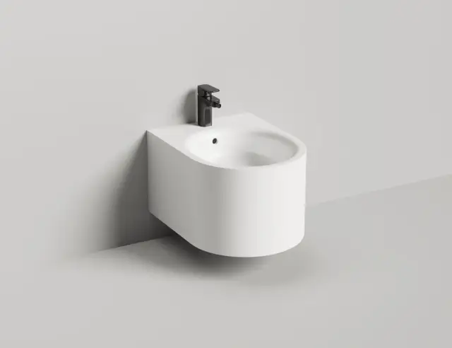 Salini Gemelli Биде подвесное 53x41x30h см, матовый цвет: RAL полностью 250121MF