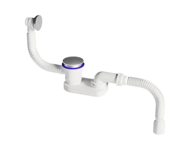 Salini Слив-перелив для ванны, цвет: хром глянцевый 23101H