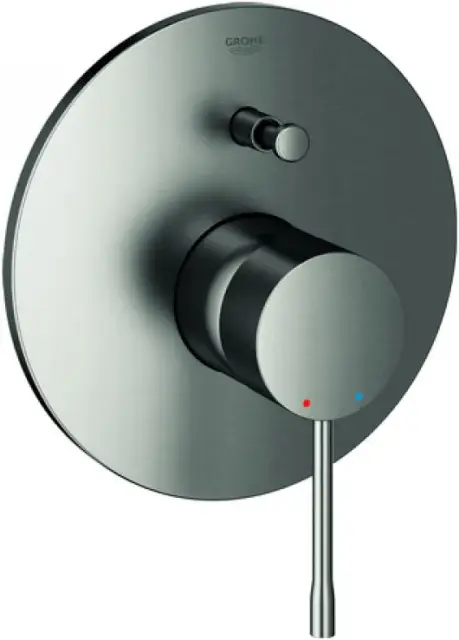 Grohe Essence New Смеситель для ванны с душем, цвет: темный графит, матовый 19285AL1