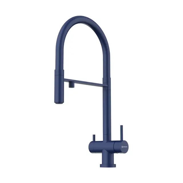 Omoikiri Kanto-IB Смеситель для кухни с гибким изливом и возм. подкл. фильтр, Indigo Blue 4994427