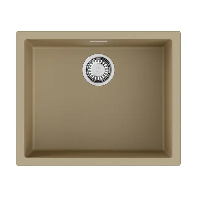 Omoikiri Yamakawa 55T-U/I-CH Кухонная мойка Tetogranit 55,6x45,6 см, цвет: шампань 4993435