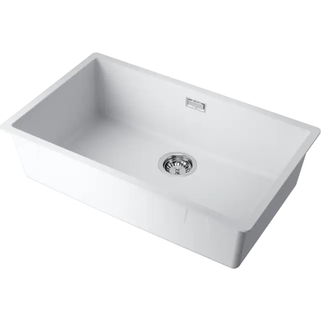 Omoikiri Yamakawa 75T-Integra-WH Кухонная мойка Tetogranit 75,6x45,6 см, цвет: белый 4997279