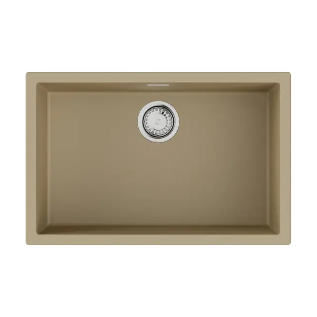 Omoikiri Yamakawa 75T-U/I-CH Кухонная мойка Tetogranit 75,6x45,6 см, цвет: шампань 4993466