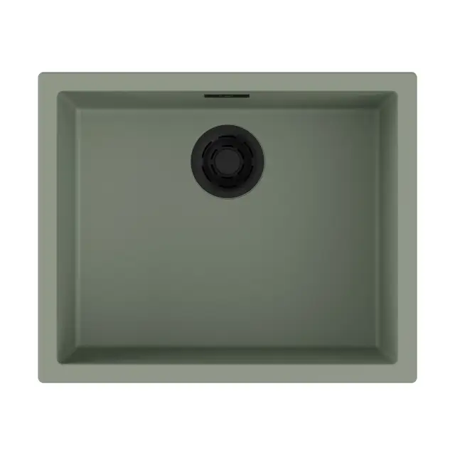 Omoikiri Yamakawa 55-U/I-WG Кухонная мойка Artceramic 55,6x45,6 см, цвет: wind green 4993180