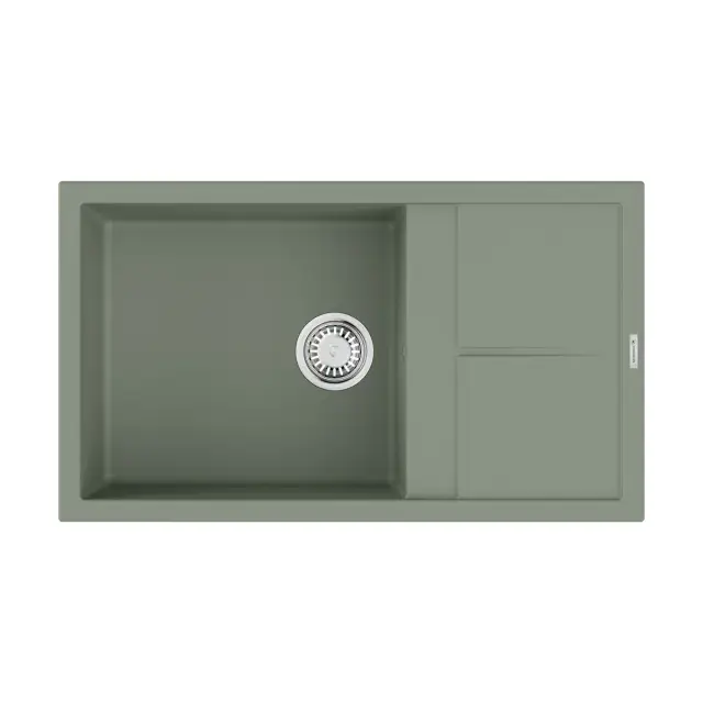 Omoikiri Sumi 86A-WG Кухонная мойка Artceramic 86x50 см, цвет: wind green 4997107