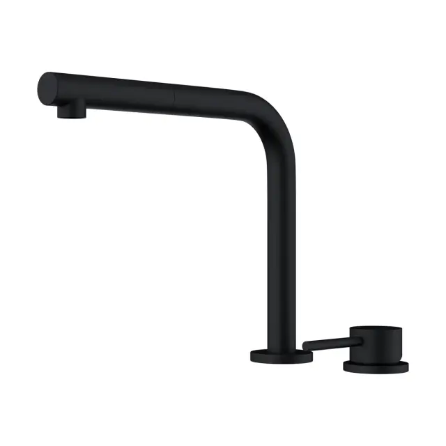 Omoikiri Nara 2 Plus-S-GB Смеситель для кухни с гибким изливом и возм. подкл. фильтр, графит 4994373