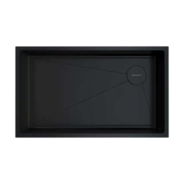 Omoikiri Taki 74-U/IF Side-GB Кухонная мойка нерж. сталь 74x44 см, цвет: графит 4993172