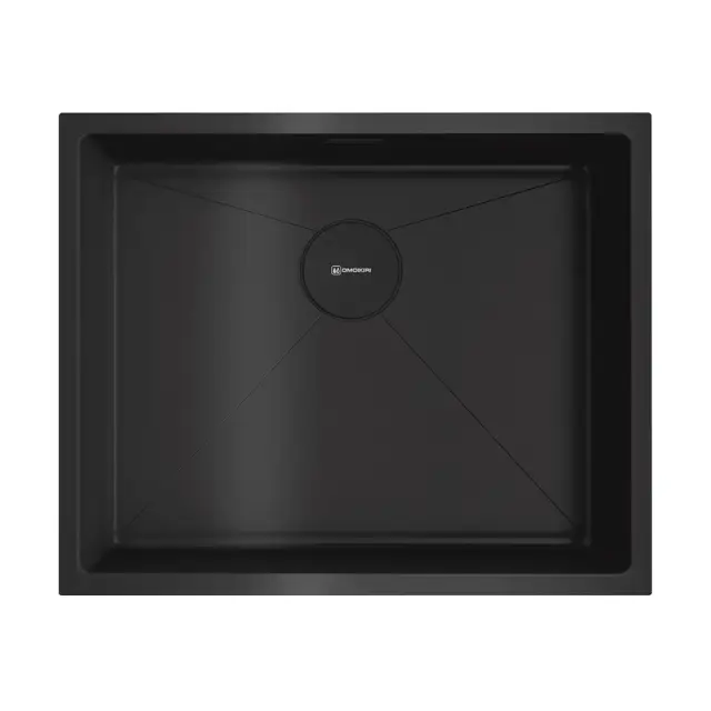 Omoikiri Taki 54-U/IF-GB Кухонная мойка нерж. сталь 54x44 см, цвет: графит 4997019