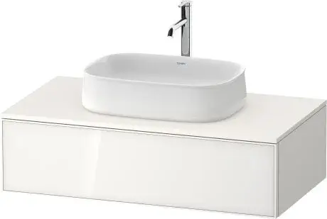 Duravit Zencha Тумба под рак. 100x55x28,1h см, цвет: белое стекло/белый супермат. ZE4811064840000