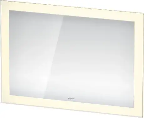 Duravit White Tulip Зеркало подв. с подсветк. 105х75h см, цвет: Gres Pietra Grey Opaco WT705200000