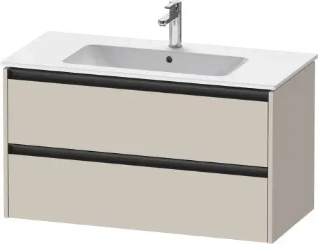 Duravit Ketho.2 Тумба под раковину 101x48x55h см, цвет: серо-коричневый мат. K25264091910000