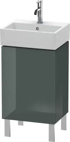 Duravit L-Cube Тумба под раковину напольная 43,4x34,1x74,5h см, цвет: доломитово-серый LC6750L3838