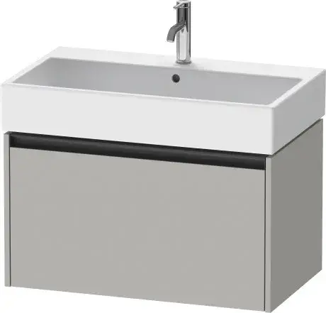 Duravit Ketho.2 Тумба под раковину 78,4x46x44h см, цвет: бетонно-серый мат. K25077007070000