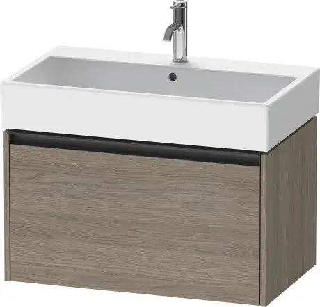 Duravit Ketho.2 Тумба под раковину с 1-им ящ. 78,4x46x44h см, цвет: дуб терра K25077035350000