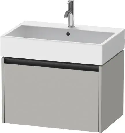 Duravit Ketho.2 Тумба под раковину 68,4x46x44h см, цвет: бетонно-серый мат. K25076007070000