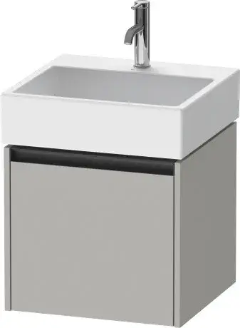 Duravit Ketho.2 Тумба под раковину 48,4x46x44h см, цвет: бетонно-серый мат. K25074007070000