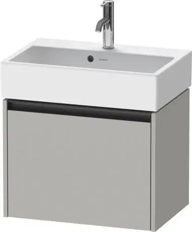Duravit Ketho.2 Тумба под раковину 58,4x39x44h см, цвет: бетонно-серый мат. K25073007070000