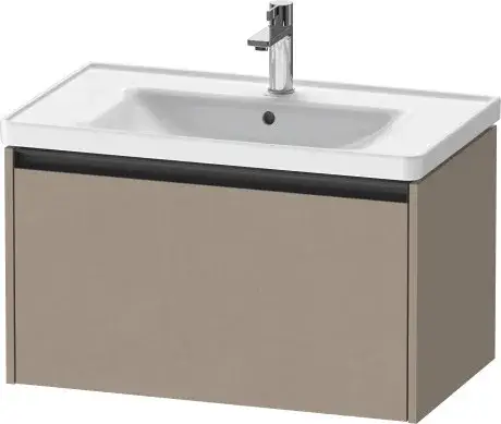 Duravit Ketho.2 Тумба под раковину подвесная с 1-им ящ. 78,4x45,5x44h см, цвет: лен K25083075750000