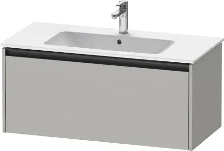 Duravit Ketho.2 Тумба под раковину 101x48x44h см, цвет: бетонно-серый мат. K25064007070000