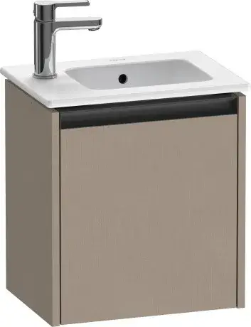 Duravit Ketho.2 Тумба под раковину подвесная 41x29,2x44h см, цвет: лен K25060R75750000