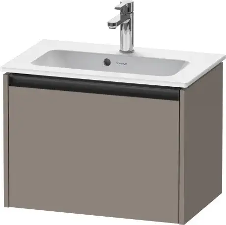 Duravit Ketho.2 Тумба под раковину с 1-им ящ. 61x39x44h см, цвет: базальт мат. K25055043430000