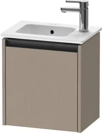 Duravit Ketho.2 Тумба под раковину подвесная 41x29,2x44h см, цвет: лен K25060L75750000