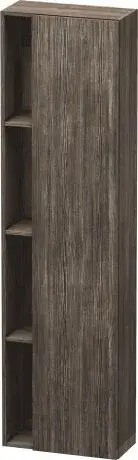 Duravit DuraStyle Шкаф-пенал подвесной 50х24x180h см, цвет: сосна коричневая DS1248R5151