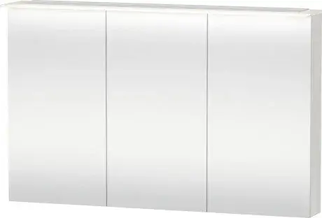Duravit Happy D.2 Зеркальный шкаф подвесной 120х20,8х76h см, цвет: белый глянцевый H2759602222