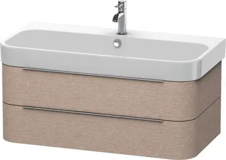 Duravit Happy D.2 Тумба под раковину с 2-мя ящ. 97,5x48x38h см, цвет: дуб кашемировый H2636601111
