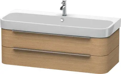 Duravit Happy D.2 Тумба под раковину с 2-мя ящ. 117,5x48x38h см, цвет: дуб европейский H2636705252