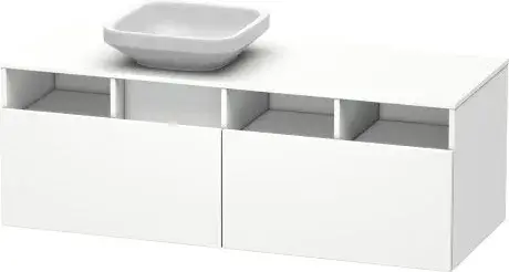 Duravit DuraStyle Тумба под раковину слева 140x55x50h см, цвет: Gres Pietra Grey Opaco DS 6785 L 18
