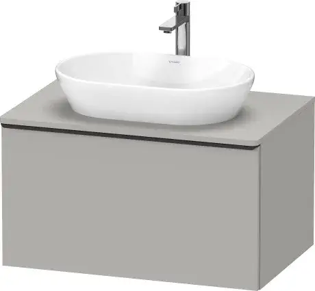 Duravit D-Neo Тумба под раковину с 1-им ящ. 80x55x45,9h см, цвет: бетонно-серый мат. DE494700707