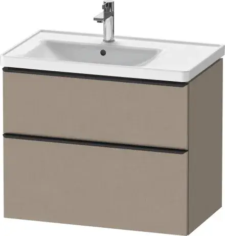 Duravit D-Neo Тумба под раковину подвесная с 2-мя ящиками 78,4x45,2x62,5h см, цвет: лен DE435707575