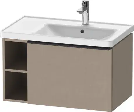 Duravit D-Neo Тумба под раковину подвесная с 1-им ящиком 78,4x45,2x44h см, цвет: лен DE425707575