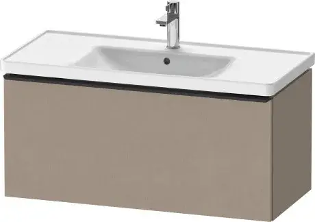 Duravit D-Neo Тумба под раковину подвесная с 1-им ящиком 98,4x45,2x44h см, цвет: лен DE425607575