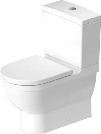 Duravit Starck 3 Унитаз комбинированный напольный 37x66x43h см, цвет: белый 01280900001