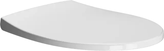 GSI Modo Крышка-сиденье для унитаза с микролифтом, крепление хром, цвет: белый матовый MS98C09