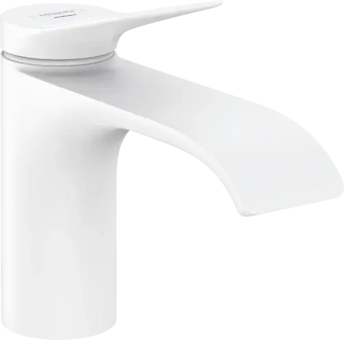 Hansgrohe Vivenis Кран для раковины однорычажный 80 для холодной воды, цвет: матовый белый 75013700