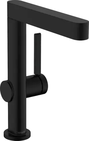 Hansgrohe Finoris Смеситель для раковины, с донным клапаном, цвет: матовый черный 76060670