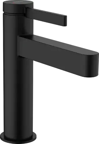 Hansgrohe Finoris Смеситель для раковины однорычажный, с донным клапаном, цвет: матовый черный 76020670