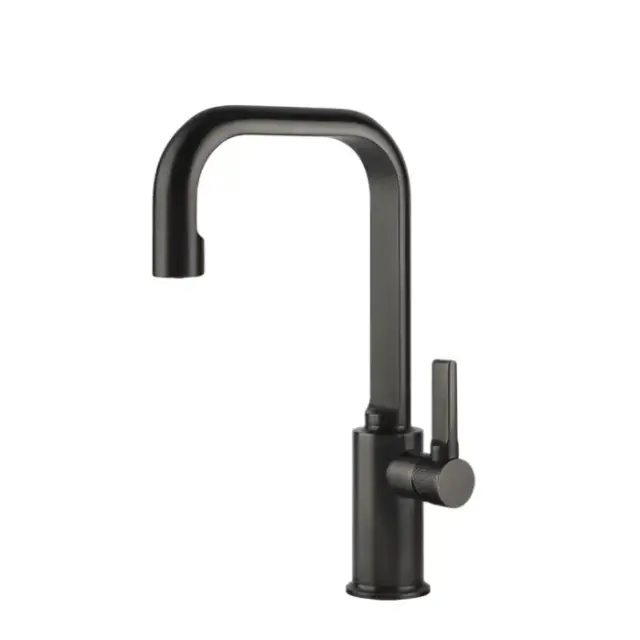 Gessi Inciso Смеситель для раковины высокий без д/к, высота излива 20,9 см, цвет: aged bronze 58006#187