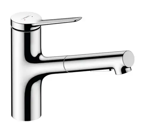Hansgrohe Zesis Смеситель для кухни с выдвижным изливом, цвет: хром 74800000