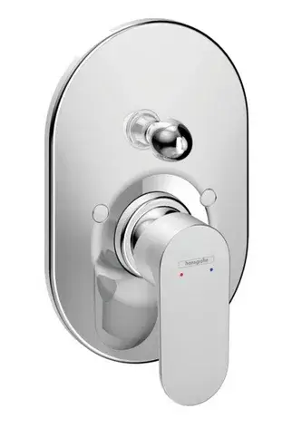 Hansgrohe Rebris S Смеситель для ванны встраиваемый на 2 потребителя, внешняя часть, цвет: хром 72449000